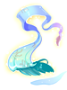Shiny Wing Gown